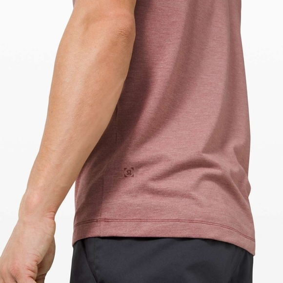 Lululemon Evolution PoloHeathered Smoky Red - Picture 3 of 7